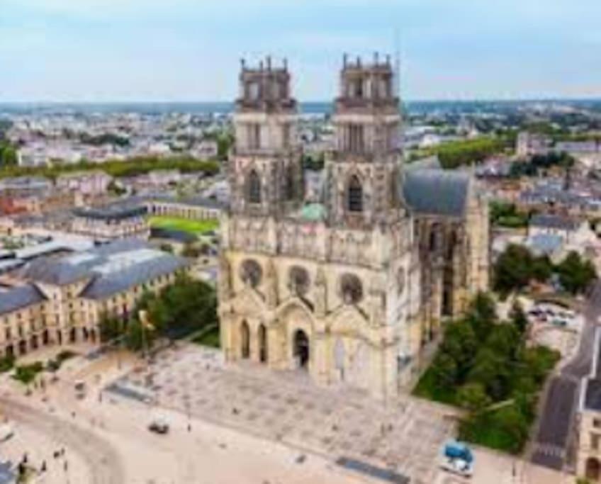 Chaleureux Appart, Proche De La Loire Avec Parking Orleans Luaran gambar